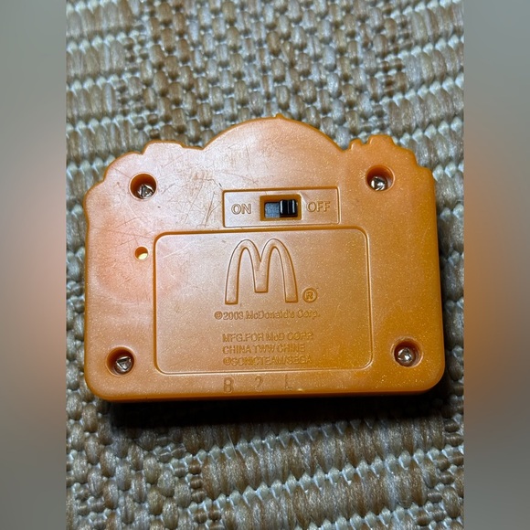 McDonald's Vintage 2003 Sega Sonic the Hedgehog Toy #4 Sonic,Video Game - Picture 2 of 8